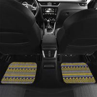Tokelau Tuluma Car Mats Polynesian Tropical Flowers