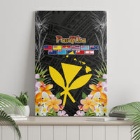 Pasifika Vibes Festival 2024 Canvas Wall Art Kanaka Maoli With Hawaiian Islands LT9 - Polynesian Pride