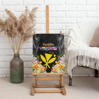 Pasifika Vibes Festival 2024 Canvas Wall Art Kanaka Maoli With Hawaiian Islands LT9 - Polynesian Pride