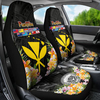 Pasifika Vibes Festival 2024 Car Seat Cover Kanaka Maoli With Hawaiian Islands LT9 - Polynesian Pride