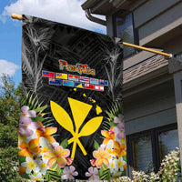 Pasifika Vibes Festival 2024 Garden Flag Kanaka Maoli With Hawaiian Islands LT9 - Polynesian Pride