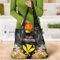 Pasifika Vibes Festival 2024 Grocery Bag Kanaka Maoli With Hawaiian Islands LT9 - Polynesian Pride