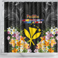 Pasifika Vibes Festival 2024 Shower Curtain Kanaka Maoli With Hawaiian Islands LT9 - Polynesian Pride