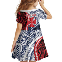 Kingdom of Uvea 1860-1886 Personalized Family Matching Puletasi and Hawaiian Shirt Wallis and Futuna Polynesian Tribal Pattern LT9 - Polynesian Pride