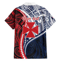 Kingdom of Uvea 1860-1886 Personalized Family Matching Summer Maxi Dress and Hawaiian Shirt Wallis and Futuna Polynesian Tribal Pattern LT9 - Polynesian Pride
