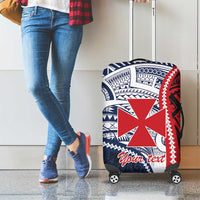 Kingdom of Uvea 1860-1886 Personalized Luggage Cover Wallis and Futuna Polynesian Tribal Pattern