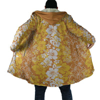 Hawaiian Lei Day Cloak Gold Hibiscus Flowers Lei Art - Polynesian Pride