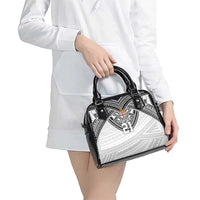 Flying Fijians Pacific Fiji Rugby Custom Shoulder Handbag Polynesian Pattern
