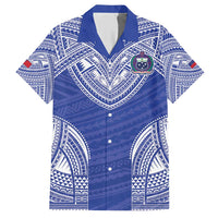 Manu Samoa Pacific Samoa Rugby Custom Hawaiian Shirt Polynesian Pattern