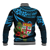 Custom Fiji Islands Baseball Jacket With Polynesian Tribal Happy National Day LT9 - Polynesian Pride