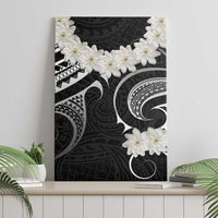 White Sunday Tokelau Gardenia Thunbergia Canvas Wall Art Fakamalo Atu Kia Te Koutou Uma LT9 - Polynesian Pride