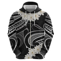 White Sunday Tokelau Gardenia Thunbergia Hoodie Fakamalo Atu Kia Te Koutou Uma LT9 - Polynesian Pride