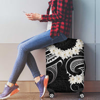 White Sunday Tokelau Gardenia Thunbergia Luggage Cover Fakamalo Atu Kia Te Koutou Uma LT9 - Polynesian Pride