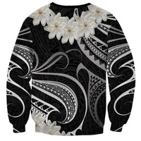 White Sunday Tokelau Gardenia Thunbergia Sweatshirt Fakamalo Atu Kia Te Koutou Uma LT9 - Polynesian Pride