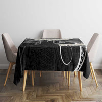 White Sunday Tokelau Gardenia Thunbergia Tablecloth Fakamalo Atu Kia Te Koutou Uma LT9 - Polynesian Pride