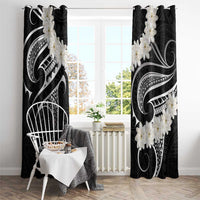 White Sunday Tokelau Gardenia Thunbergia Window Curtain Fakamalo Atu Kia Te Koutou Uma LT9 - Polynesian Pride