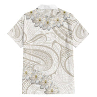 Tokelau Gardenia Thunbergia Family Matching Mermaid Dress and Hawaiian Shirt Polynesian Art Vibe LT9 - Polynesian Pride