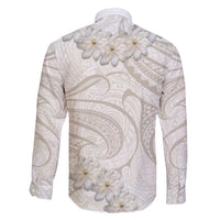 Tokelau Gardenia Thunbergia Family Matching Mermaid Dress and Hawaiian Shirt Polynesian Art Vibe LT9 - Polynesian Pride