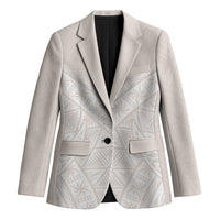 Lotu Tamaiti Tongan Polynesian Art Pattern Blazer Traditional Tribal Motifs - Polynesian Pride