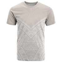 Lotu Tamaiti Tongan Polynesian Art Pattern T Shirt Traditional Tribal Motifs LT9 White - Polynesian Pride