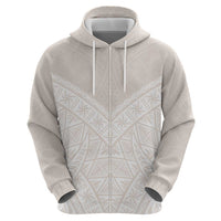 Lotu Tamaiti Tongan Polynesian Art Pattern Zip Hoodie Traditional Tribal Motifs LT9 - Polynesian Pride