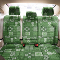 Vintage Hawaiian Quilting Patterns Back Car Seat Cover Green Style Tribal Fabric Patchwork - Polynesian Pride
