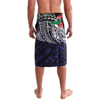 American Samoa Bald Eagle Personalized Lavalava Samoa Muamua Le Atua