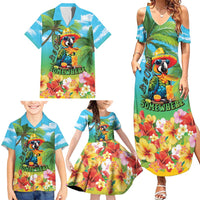 Always 5 O'clock Family Matching Summer Maxi Dress and Hawaiian Shirt Hawaiian Tropical Parrot LT9 - Polynesian Pride