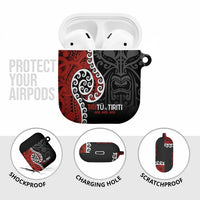 Honour The Treaty New Zealand AirPods Case Toitu Te Tiriti Ake Ake Ake LT9 - Polynesian Pride
