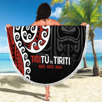 Honour The Treaty New Zealand Beach Blanket Toitu Te Tiriti Ake!Ake!Ake! LT9 - Polynesian Pride