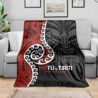 Honour The Treaty New Zealand Blanket Toitu Te Tiriti Ake!Ake!Ake! LT9 - Polynesian Pride