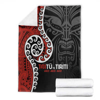 Honour The Treaty New Zealand Blanket Toitu Te Tiriti Ake!Ake!Ake! LT9 - Polynesian Pride