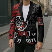 Honour The Treaty New Zealand Blazer Toitu Te Tiriti Ake Ake Ake LT9 - Polynesian Pride