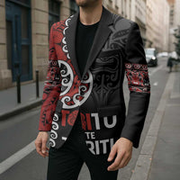 Honour The Treaty New Zealand Blazer Toitu Te Tiriti Ake Ake Ake LT9 - Polynesian Pride