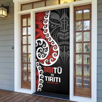 Honour The Treaty New Zealand Door Cover Toitu Te Tiriti Ake Ake Ake LT9 - Polynesian Pride