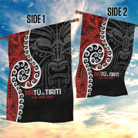 Honour The Treaty New Zealand Garden Flag Toitu Te Tiriti Ake!Ake!Ake! LT9 - Polynesian Pride