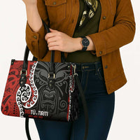 Honour The Treaty New Zealand Leather Bag Toitu Te Tiriti Ake Ake Ake LT9 - Polynesian Pride