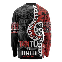 Honour The Treaty New Zealand Long Sleeve Shirt Toitu Te Tiriti Ake!Ake!Ake! LT9 - Polynesian Pride
