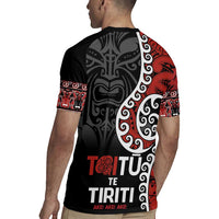 Honour The Treaty New Zealand Rugby Jersey Toitu Te Tiriti Ake!Ake!Ake! LT9 - Polynesian Pride