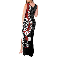 Honour The Treaty New Zealand Tank Maxi Dress Toitu Te Tiriti Ake!Ake!Ake! LT9 - Polynesian Pride