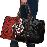 Honour The Treaty New Zealand Travel Bag Toitu Te Tiriti Ake Ake Ake LT9 - Polynesian Pride