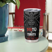 Honour The Treaty New Zealand Tumbler Cup Toitu Te Tiriti Ake!Ake!Ake! LT9 - Polynesian Pride