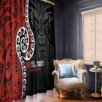 Honour The Treaty New Zealand Window Curtain Toitu Te Tiriti Ake!Ake!Ake! LT9 - Polynesian Pride
