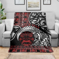 Honour The Treaty New Zealand Personalised Blanket Toitu Te Tiriti Indigenous Maori Face LT9 - Polynesian Pride