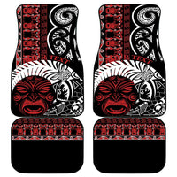 Honour The Treaty New Zealand Personalised Car Mats Toitu Te Tiriti Indigenous Maori Face LT9 - Polynesian Pride