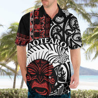 Honour The Treaty New Zealand Personalised Hawaiian Shirt Toitu Te Tiriti Indigenous Maori Face LT9 - Polynesian Pride