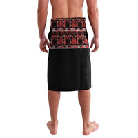 Honour The Treaty New Zealand Personalised Lavalava Toitu Te Tiriti Indigenous Maori Face LT9 - Polynesian Pride