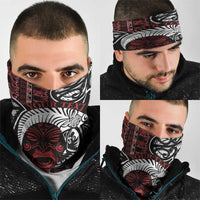 Honour The Treaty New Zealand Personalised Neck Gaiter Toitu Te Tiriti Indigenous Maori Face LT9 - Polynesian Pride