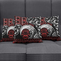 Honour The Treaty New Zealand Personalised Pillow Cover Toitu Te Tiriti Indigenous Maori Face LT9 - Polynesian Pride
