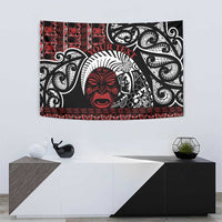 Honour The Treaty New Zealand Personalised Tapestry Toitu Te Tiriti Indigenous Maori Face LT9 - Polynesian Pride
